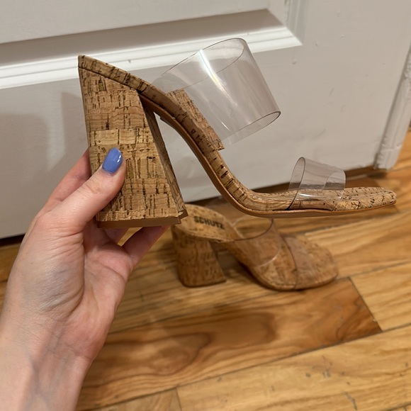 ✨Schutz Cork Heels✨ - Picture 3 of 3